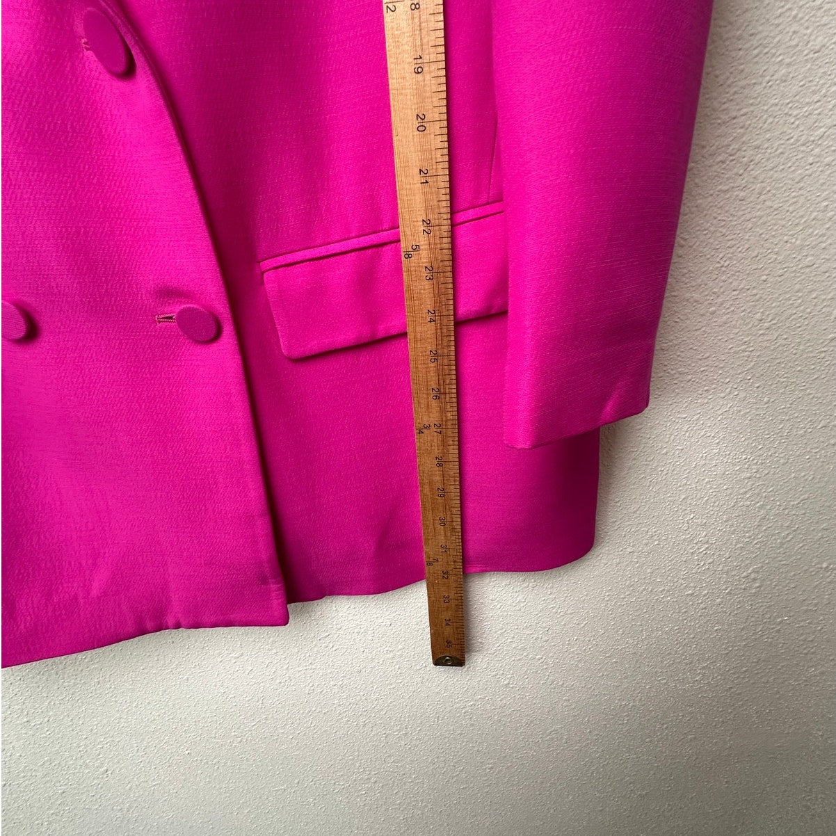 Valentino Pink Jumpsuit & Blazer Set Women IT 46/42 Strapless Wide Leg