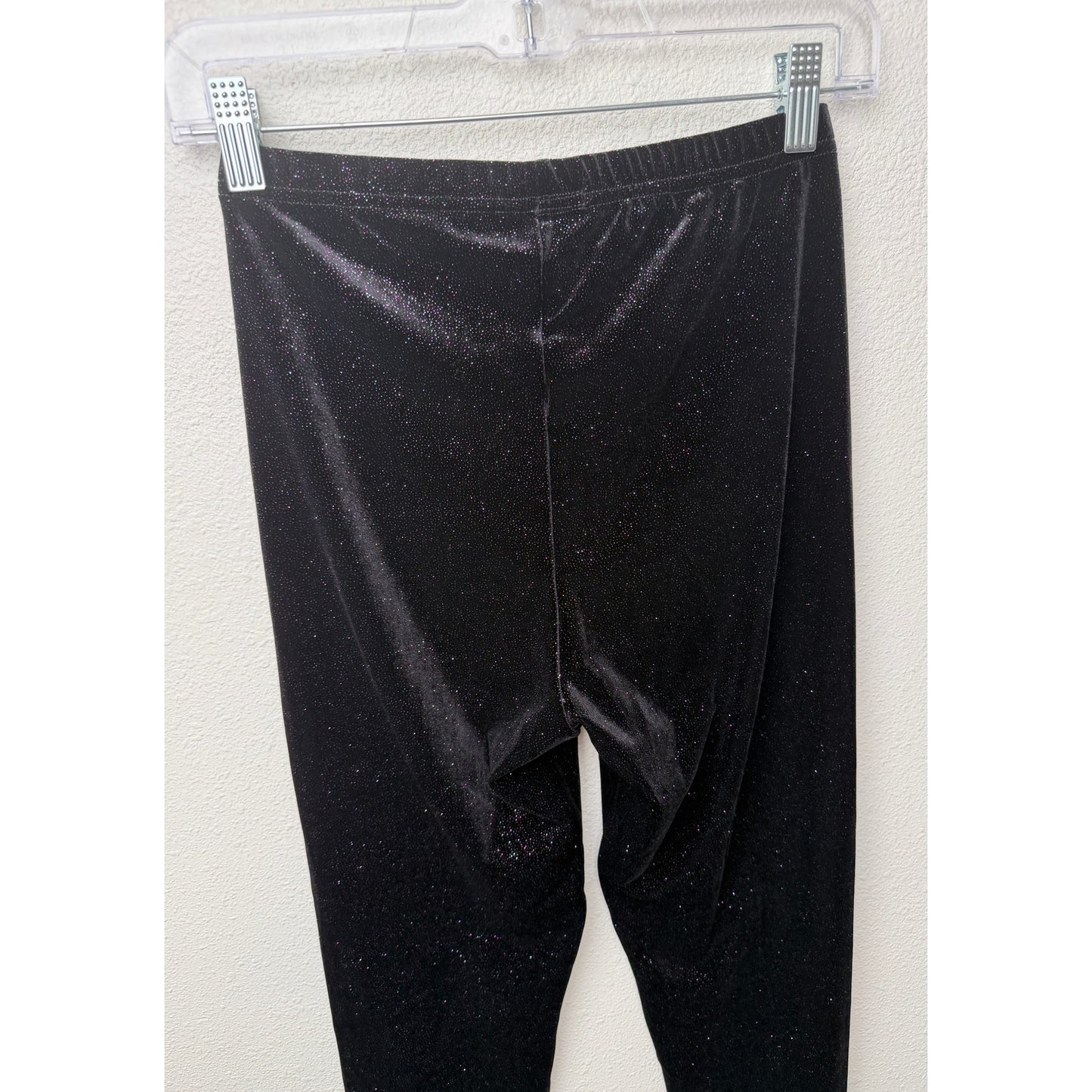 NWT RARE Cali Sun & Fun Black Stardust Leggings Womens L