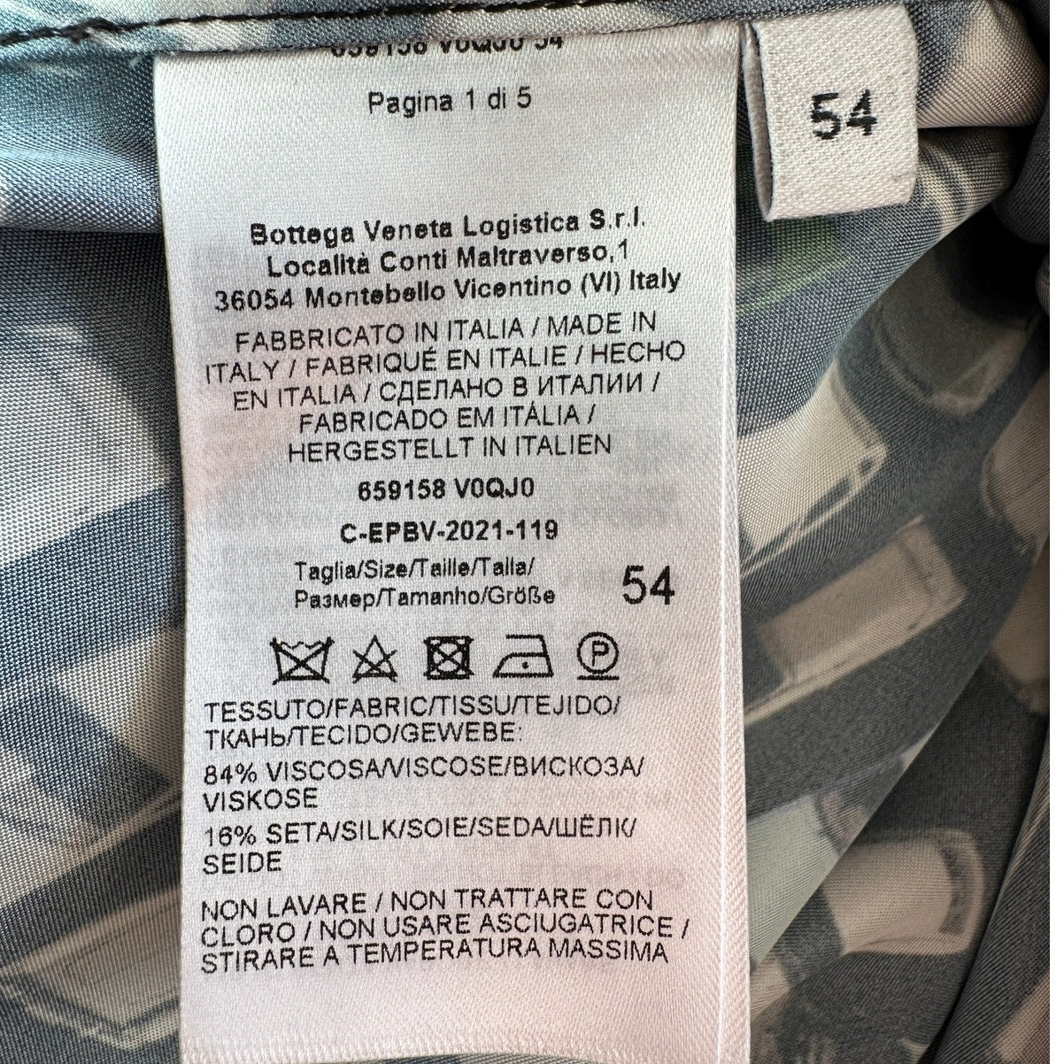 Bottega Veneta Black Car Print Long Sleeve Button Shirt Tunic 54 / L