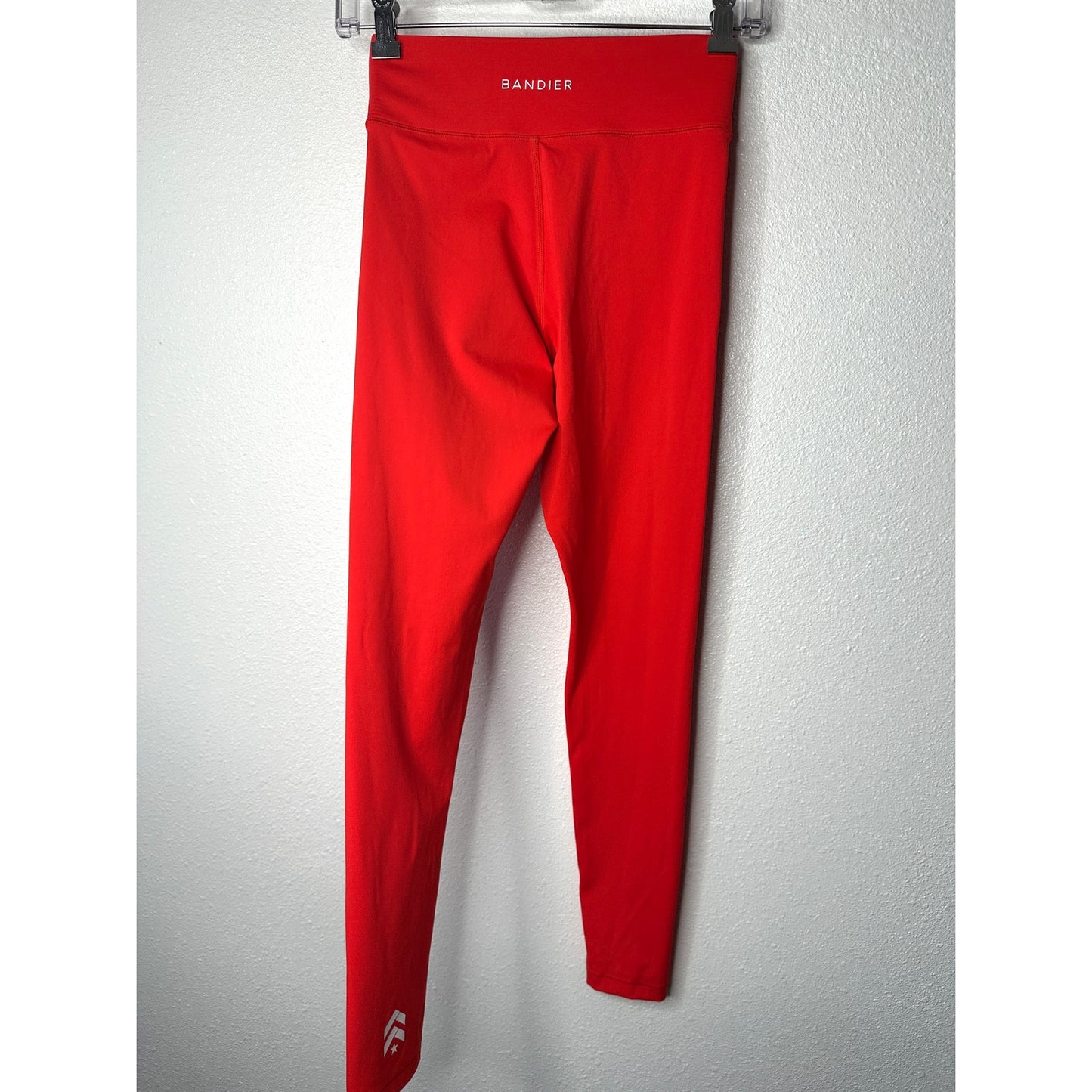 Barry's X Bandier Fiery Red Active High Waist  Yoga Pant Leggings XS
