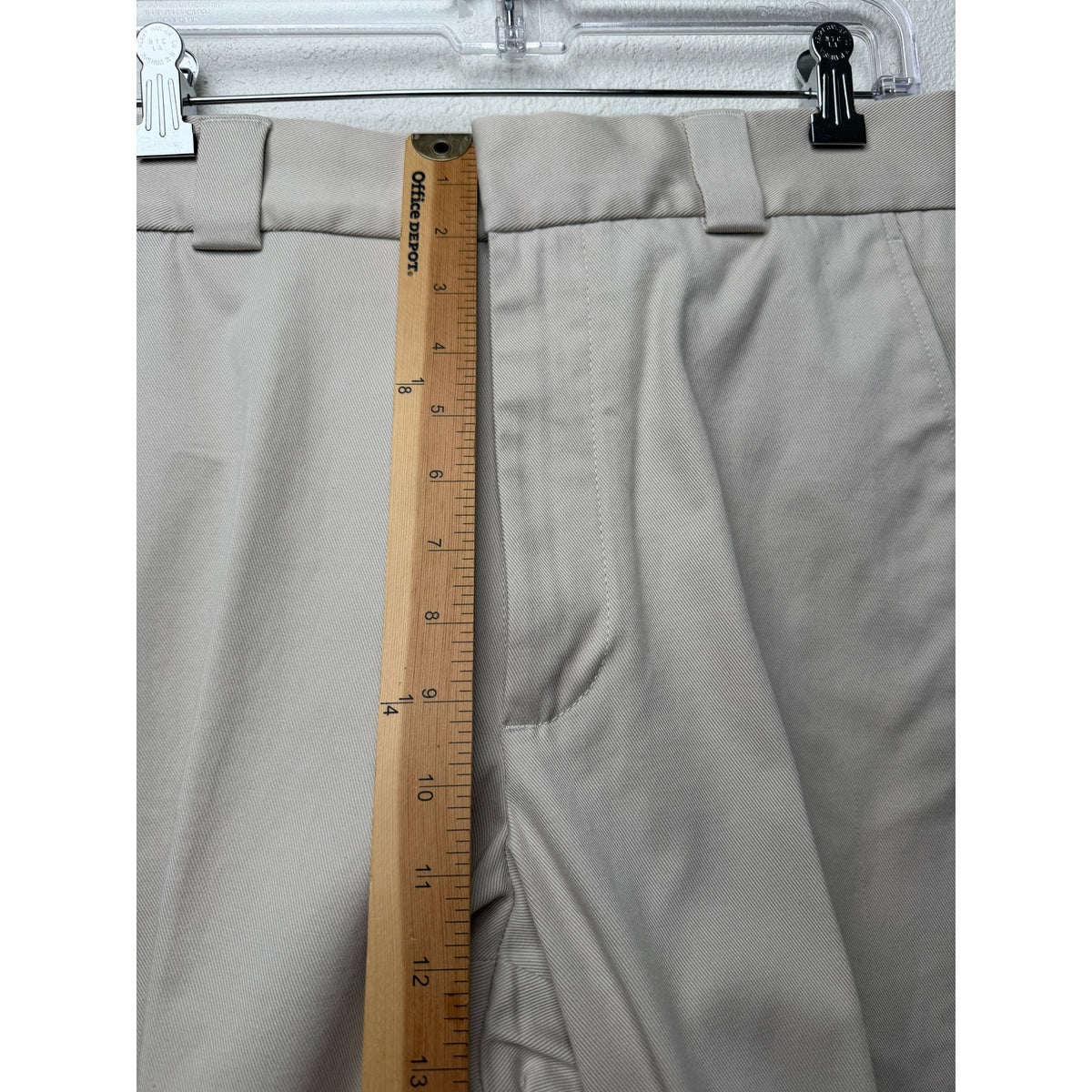Banana Republic Relaxed Workwear Chino Pants Off White Taupe Men's US 30