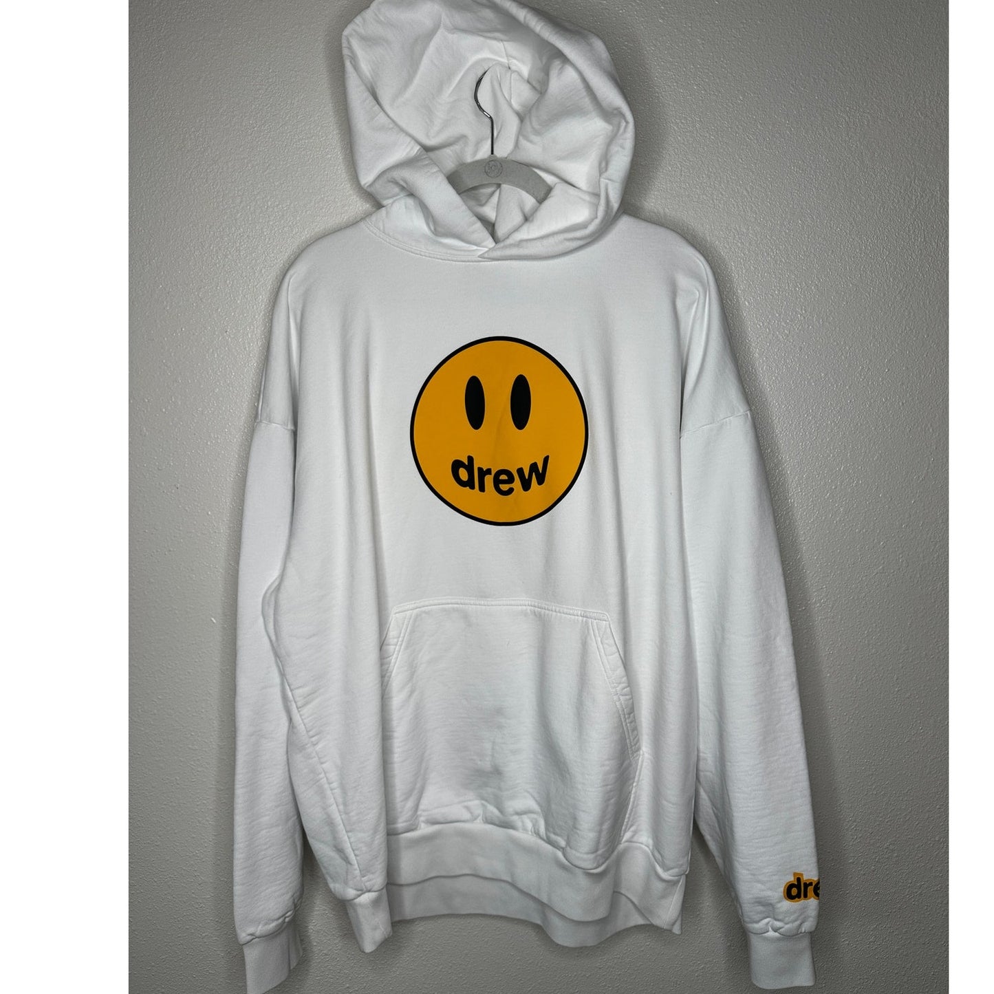 NWT Drew House Mascot Oversized Hoodie White Unisex/Men’s L