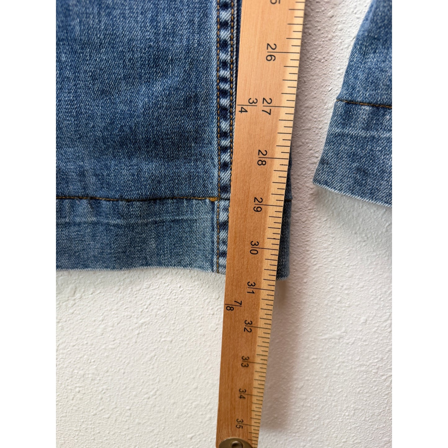 ASKK NY Juniper Jeans Blue Womens 27 Wide Leg