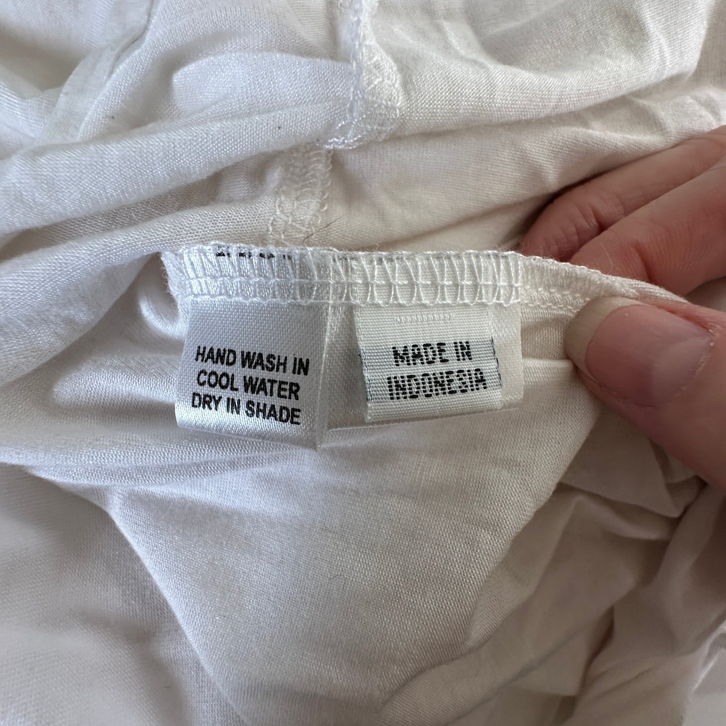 Mikoh Swimwear Maverick Sheer White High Neck Maxi Tank Dress