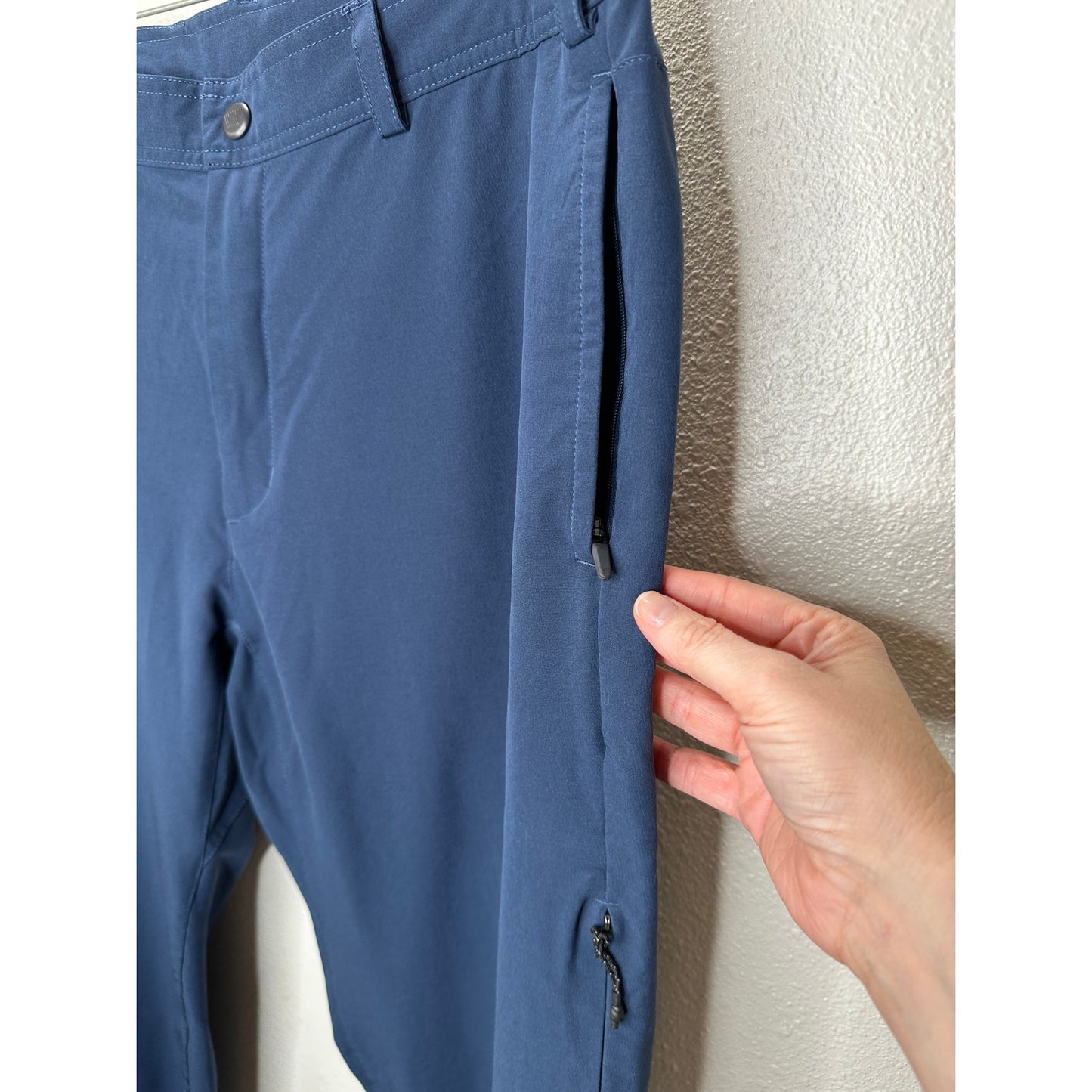 Mack Weldon Navy Blue Radius Flex Jogger Chino Pants L