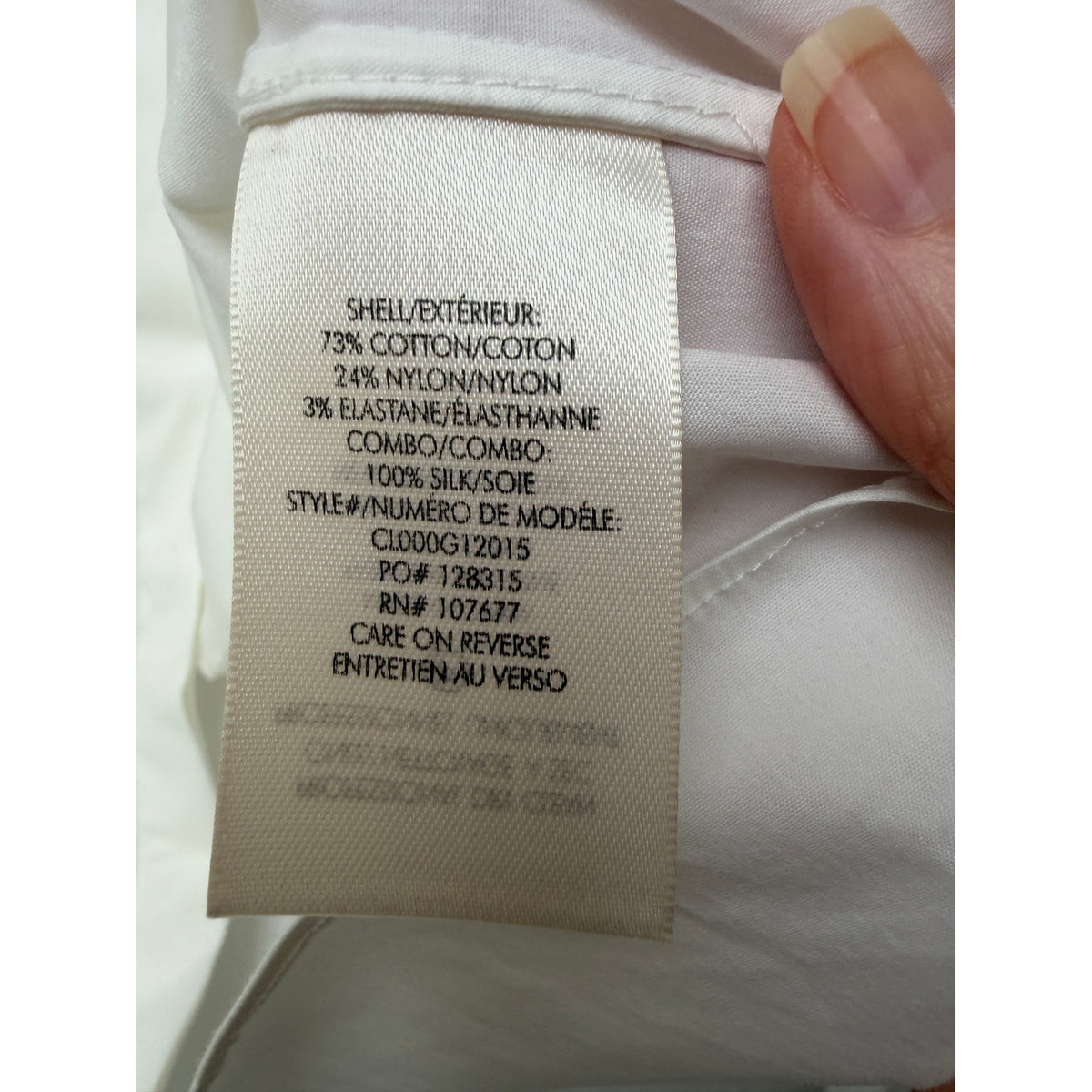 Alice + Olivia White Black Bow Tie Blouse Women S