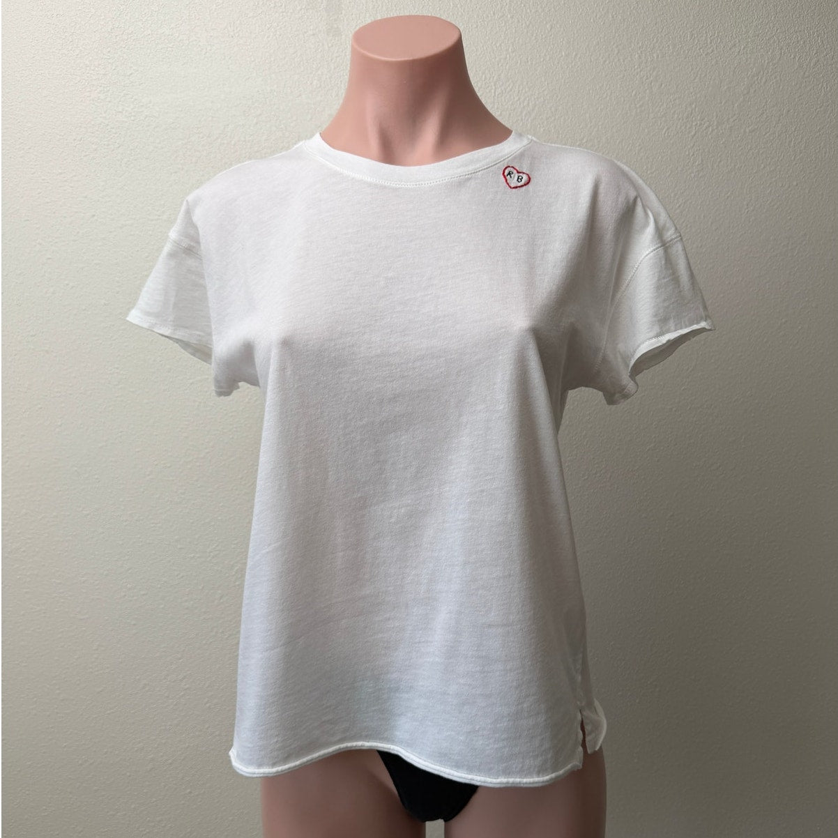 Rag & Bone White Cotton T-shirt