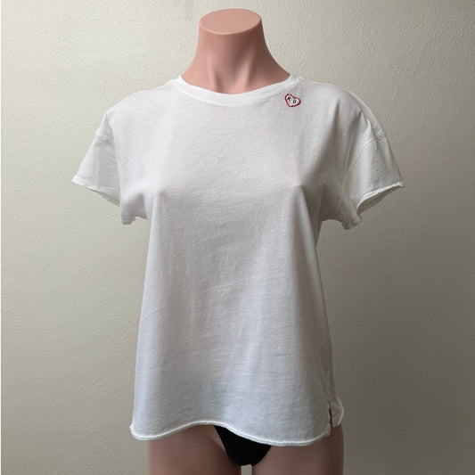 Rag & Bone White Cotton T-shirt