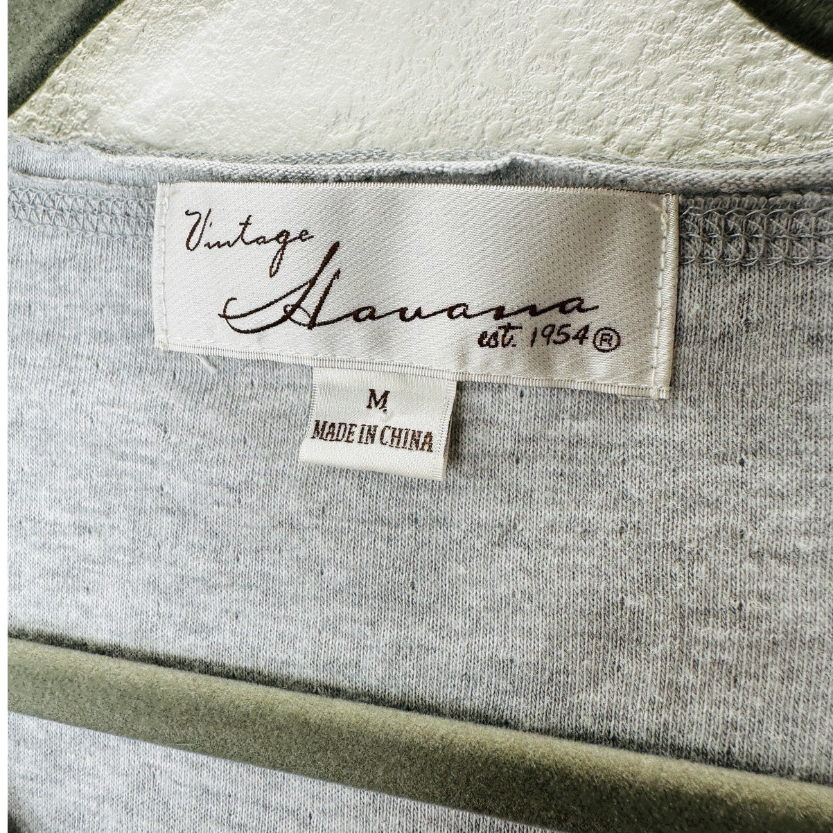 Vintage Havana Gray Crew Neck Utility Jersey Top & Cargo Sweat Pants M